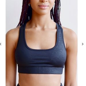 Zyia Black Bomber Bra